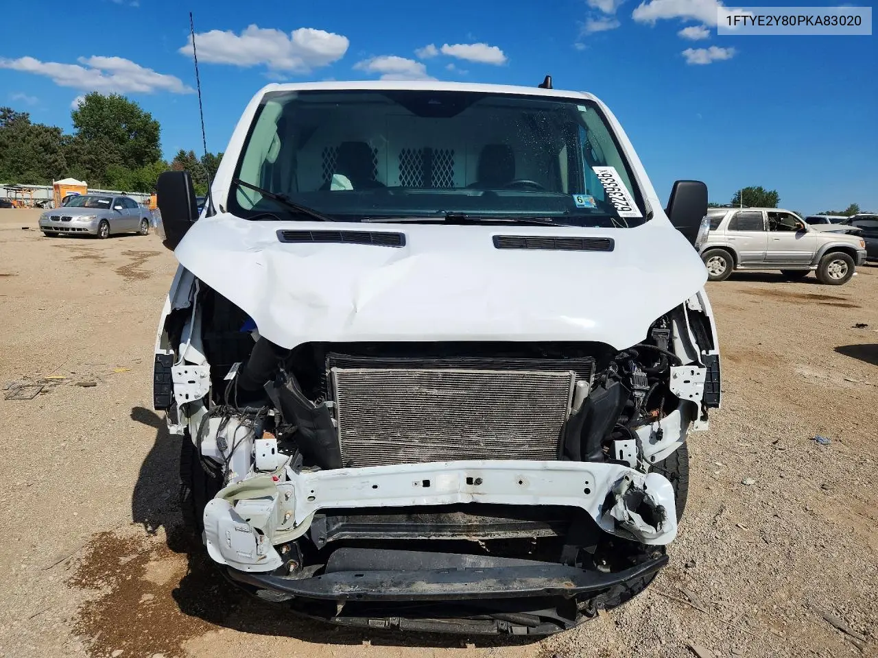 2023 Ford Transit T-150 VIN: 1FTYE2Y80PKA83020 Lot: 62239336