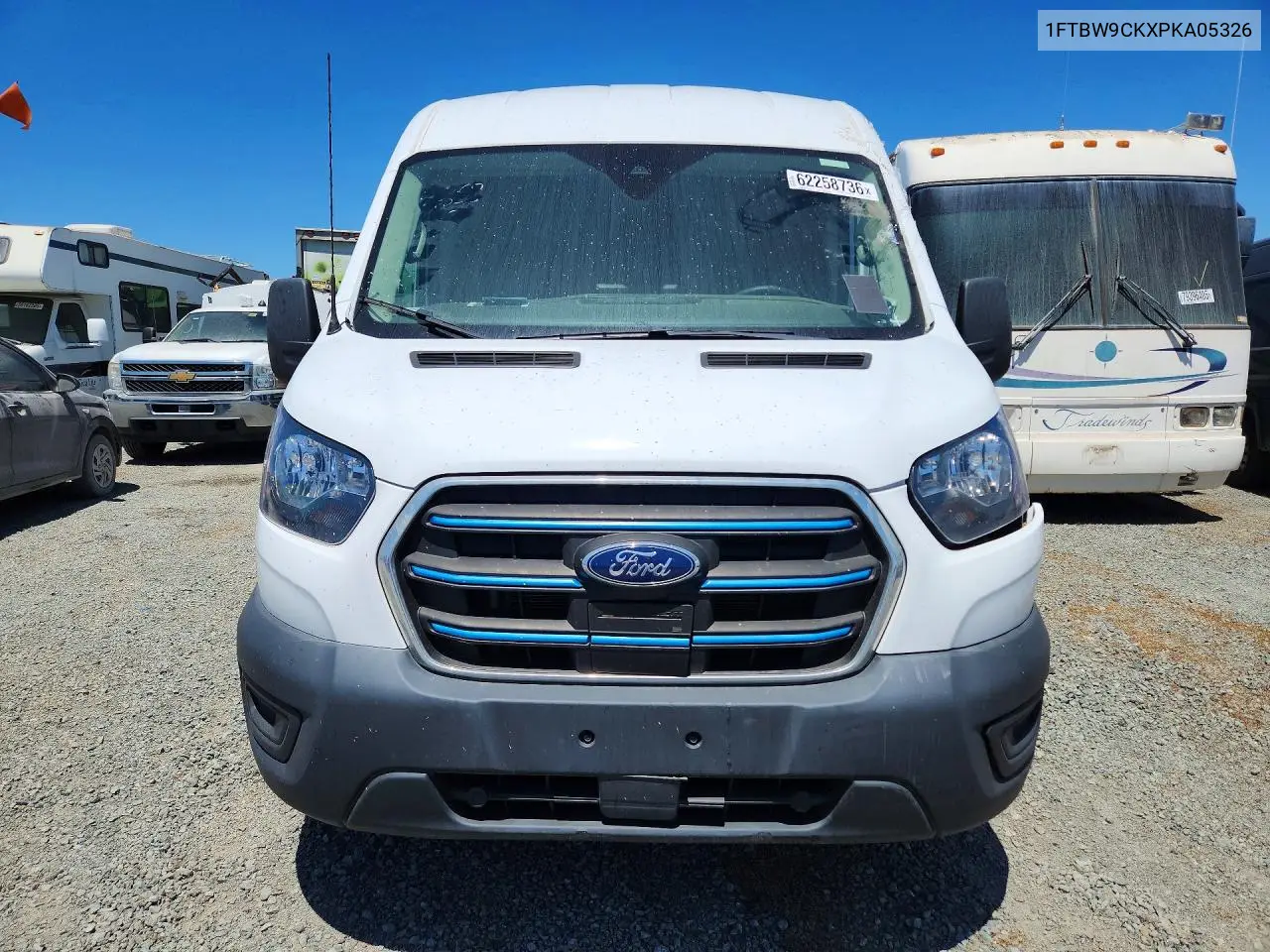 2023 Ford Transit T-350 VIN: 1FTBW9CKXPKA05326 Lot: 62258736