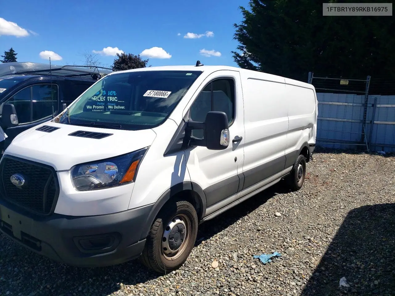 2024 Ford Transit T-250 VIN: 1FTBR1Y89RKB16975 Lot: 57180866