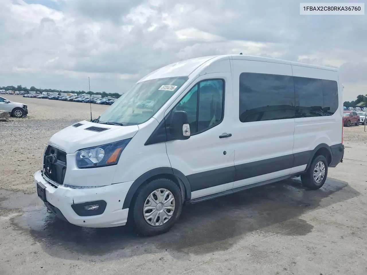 2024 Ford Transit T-350 VIN: 1FBAX2C80RKA36760 Lot: 57204706