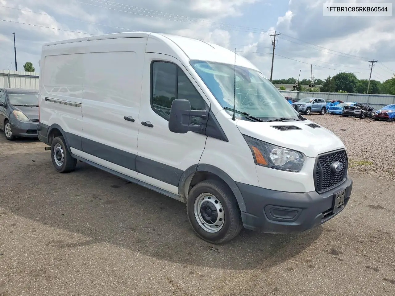 2024 Ford Transit T-250 VIN: 1FTBR1C85RKB60544 Lot: 58933676