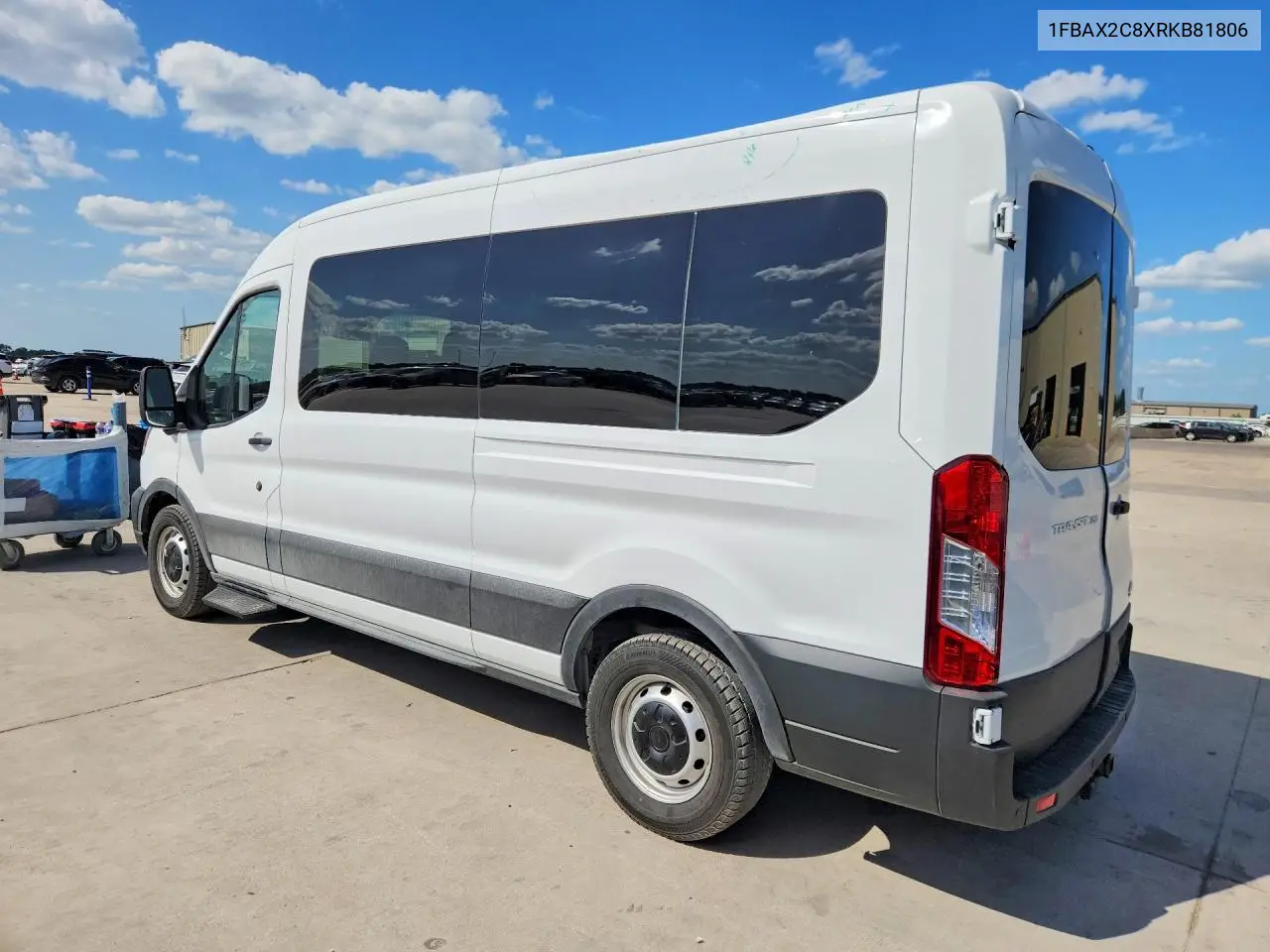 2024 Ford Transit T-350 VIN: 1FBAX2C8XRKB81806 Lot: 59361686
