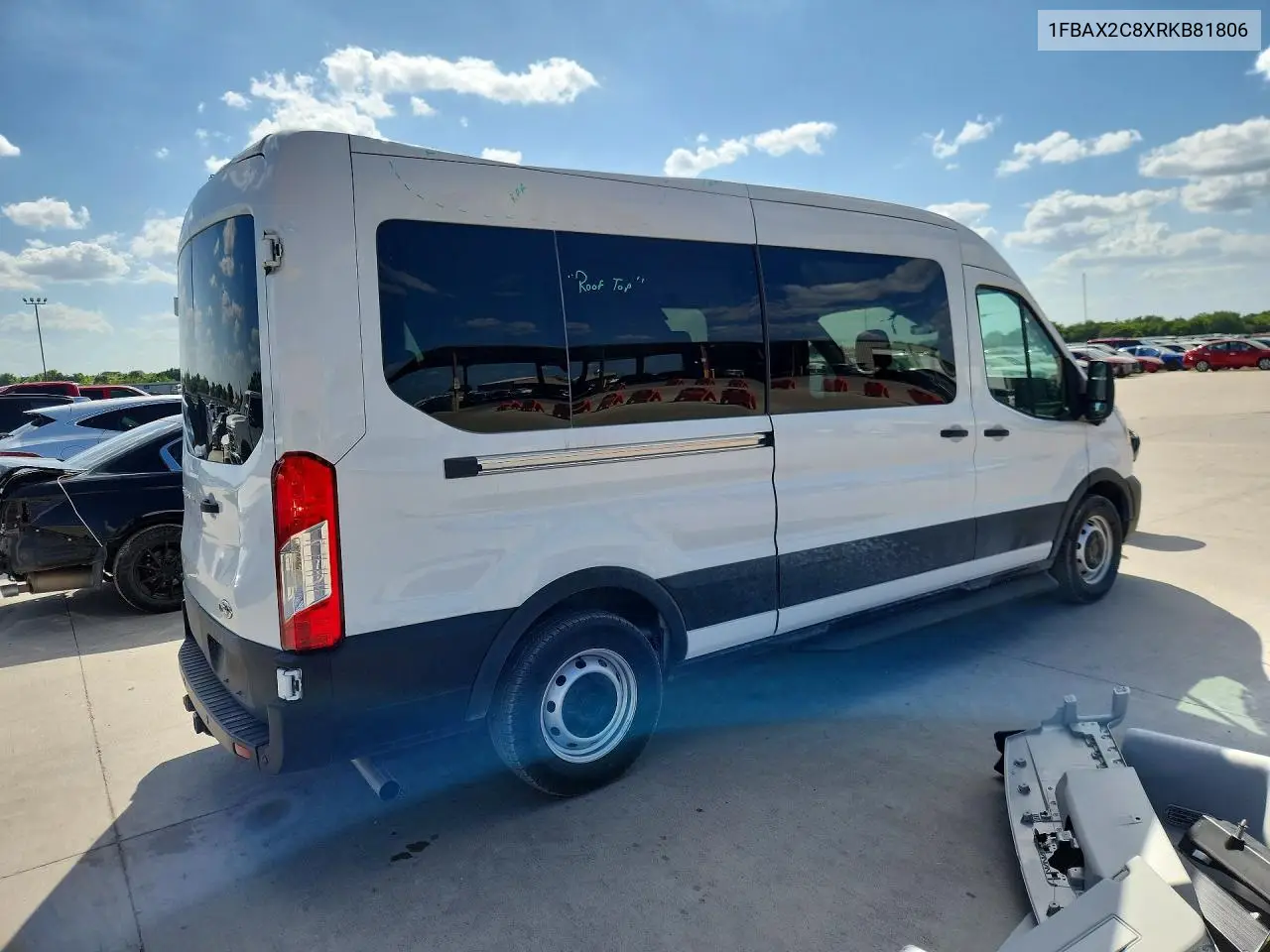 2024 Ford Transit T-350 VIN: 1FBAX2C8XRKB81806 Lot: 59361686