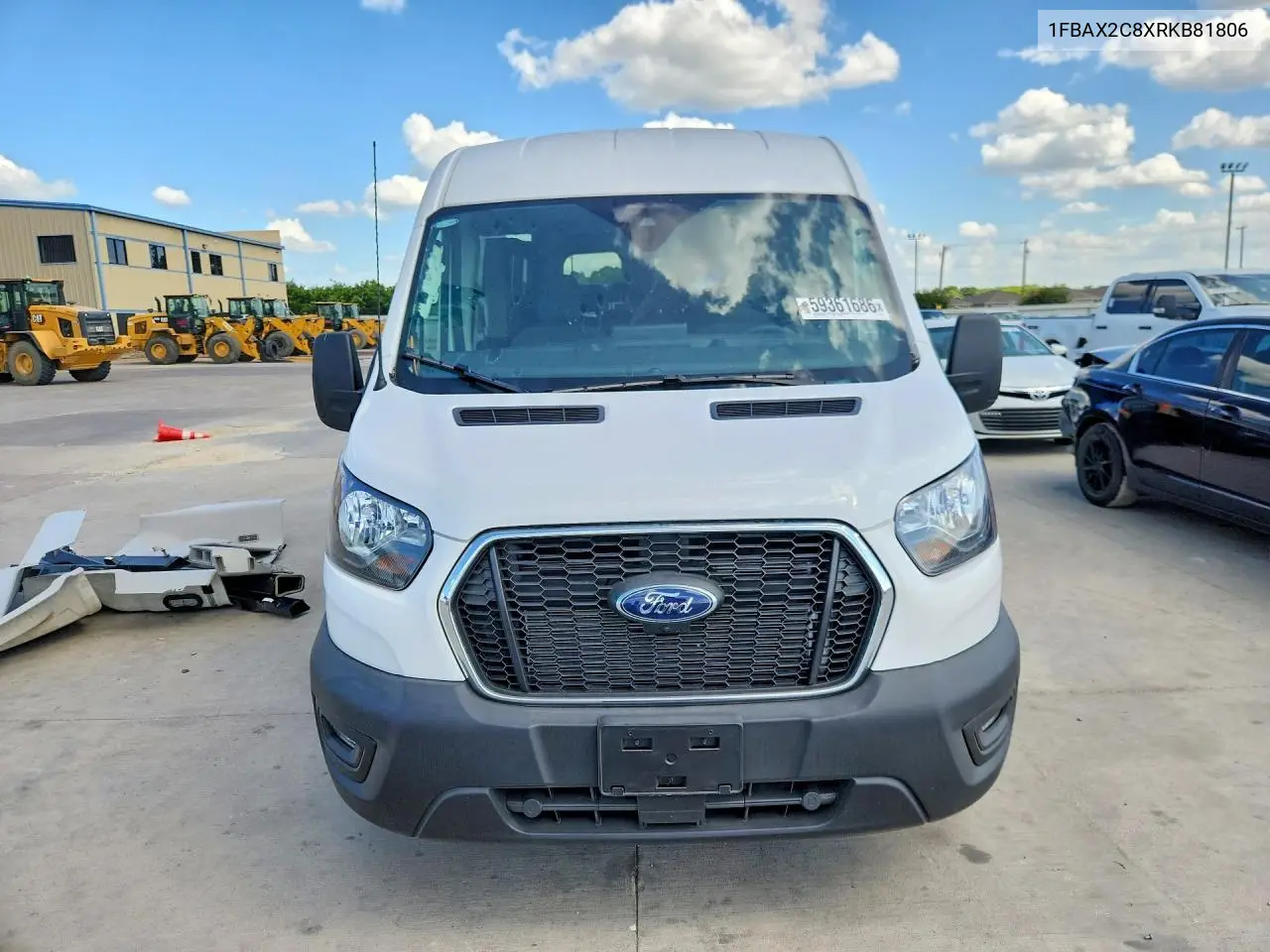 2024 Ford Transit T-350 VIN: 1FBAX2C8XRKB81806 Lot: 59361686