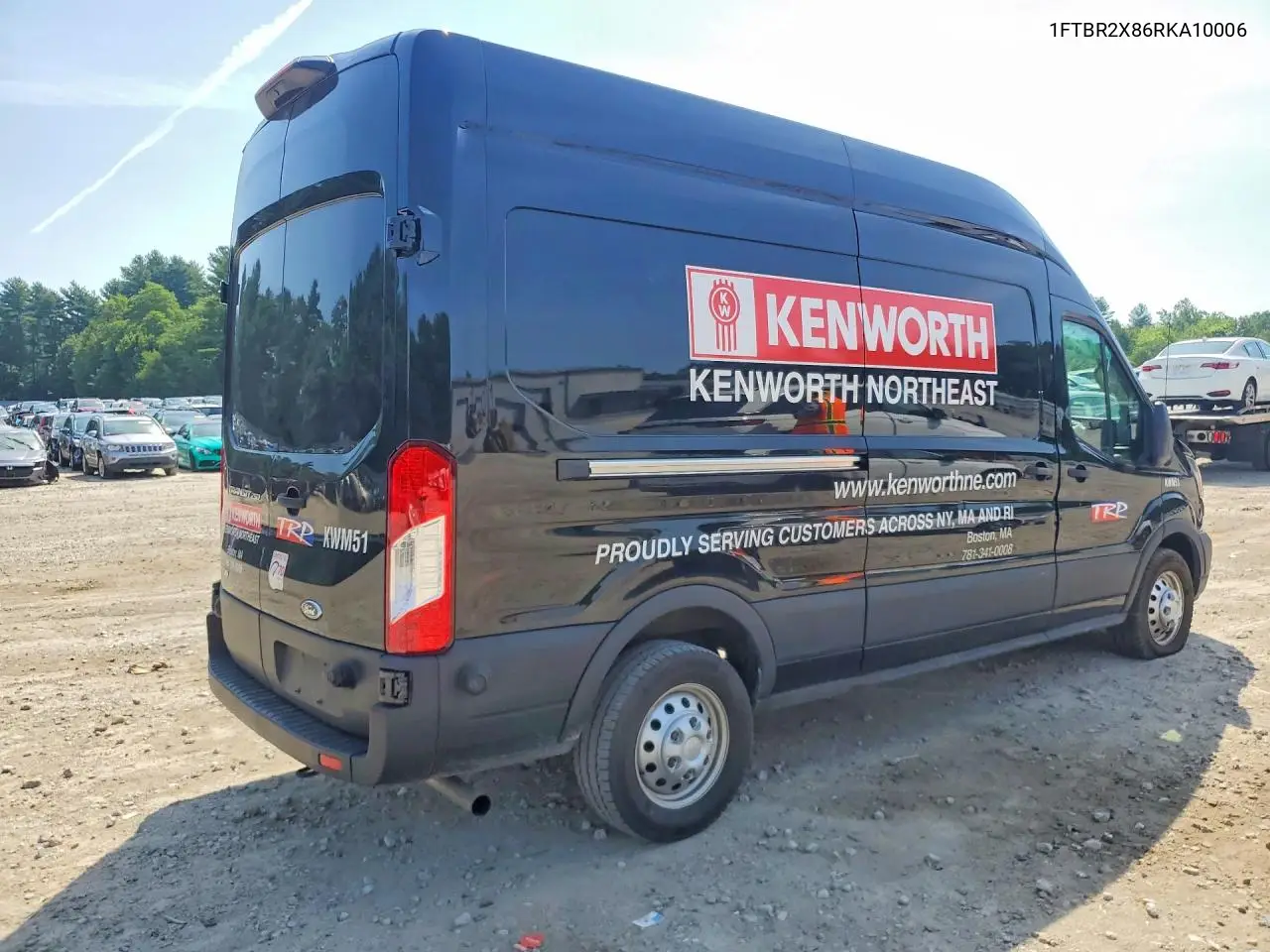 2024 Ford Transit 250 Delivery Van VIN: 1FTBR2X86RKA10006 Lot: 60794256