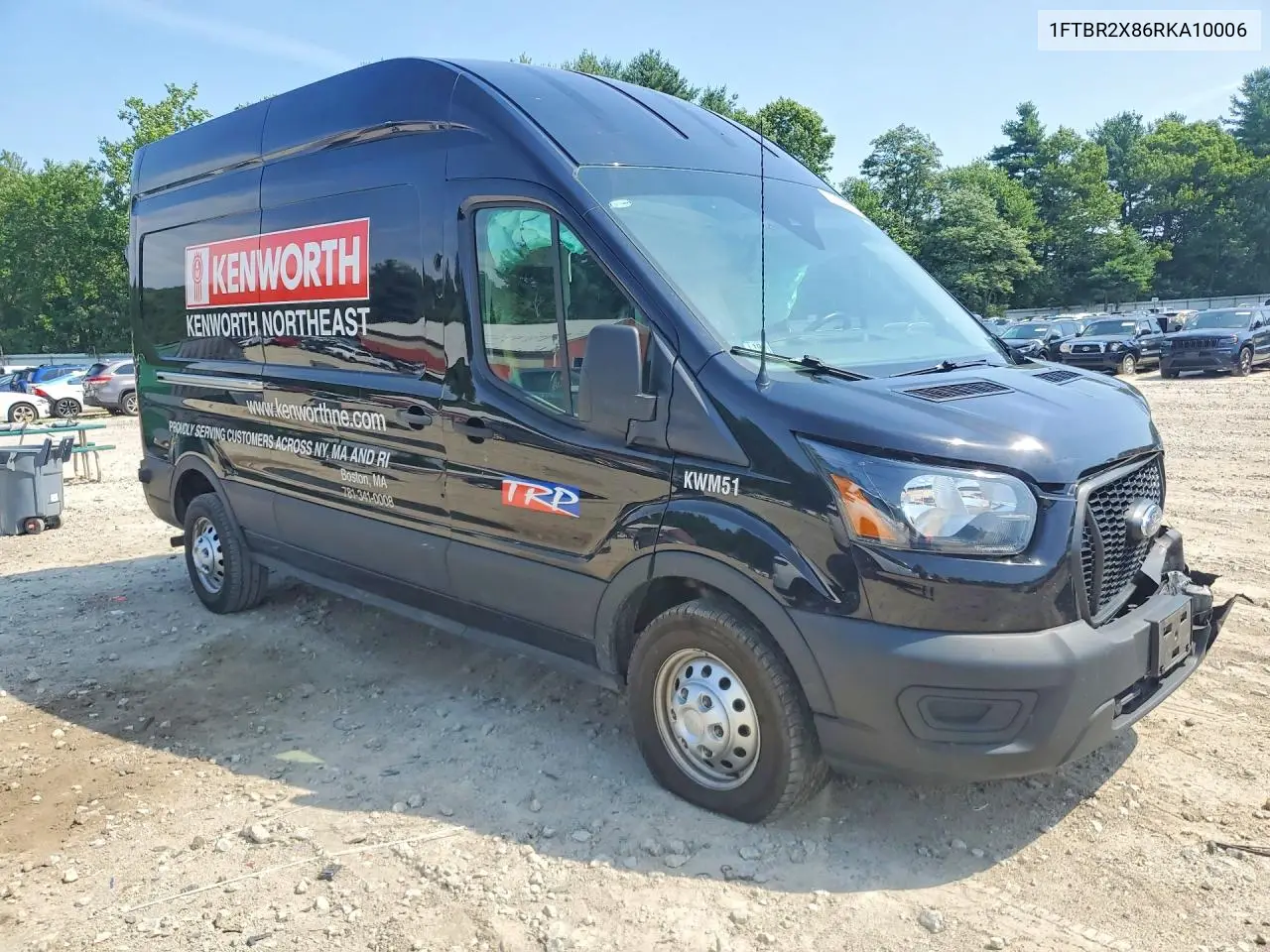 2024 Ford Transit 250 Delivery Van VIN: 1FTBR2X86RKA10006 Lot: 60794256