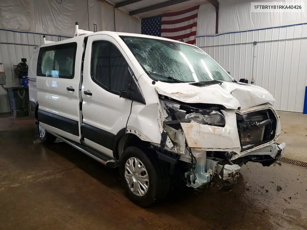 2024 Ford Transit T-250 VIN: 1FTBR1Y81RKA40426 Lot: 61408936