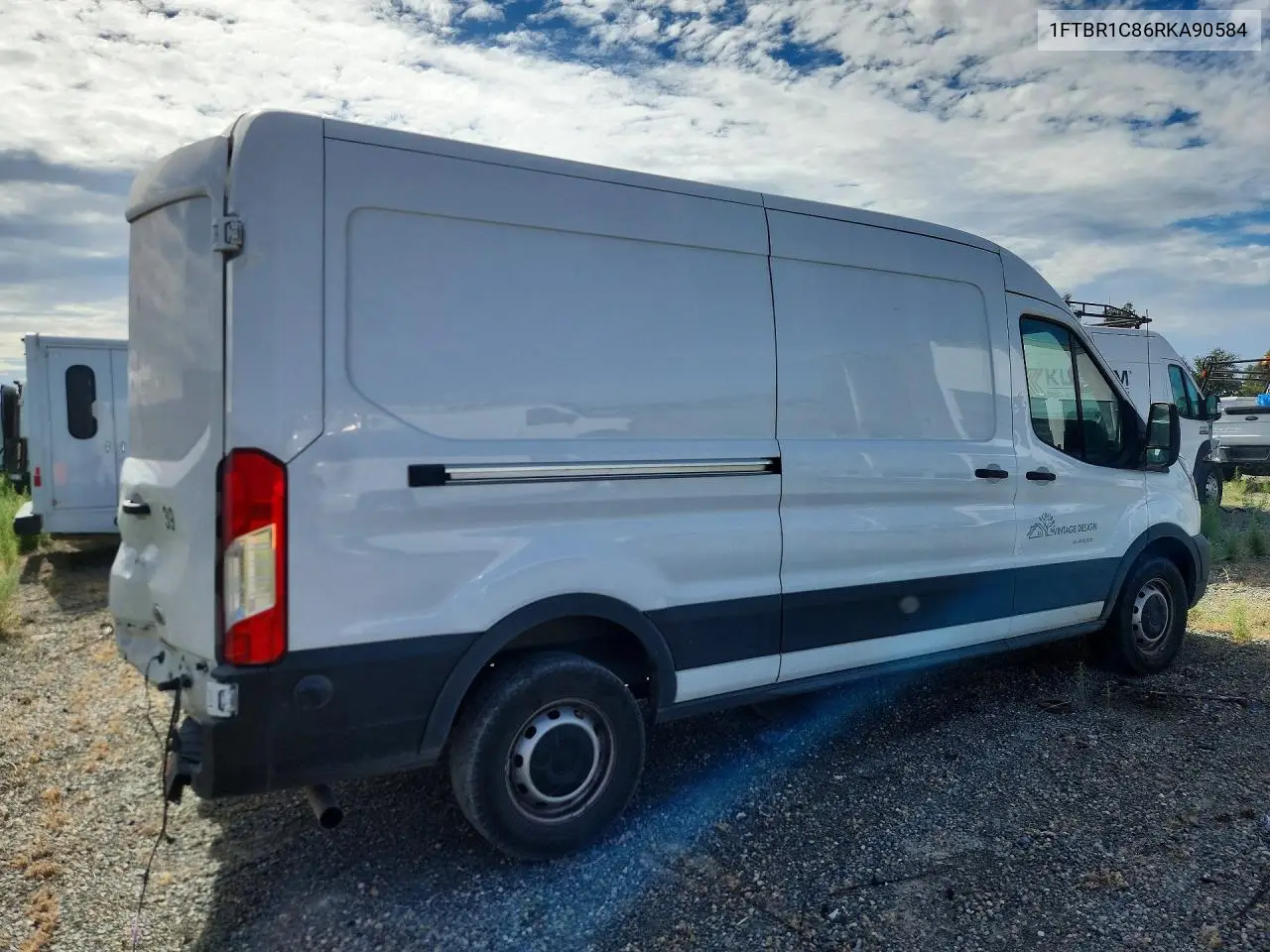2024 Ford Transit T-250 VIN: 1FTBR1C86RKA90584 Lot: 61951136