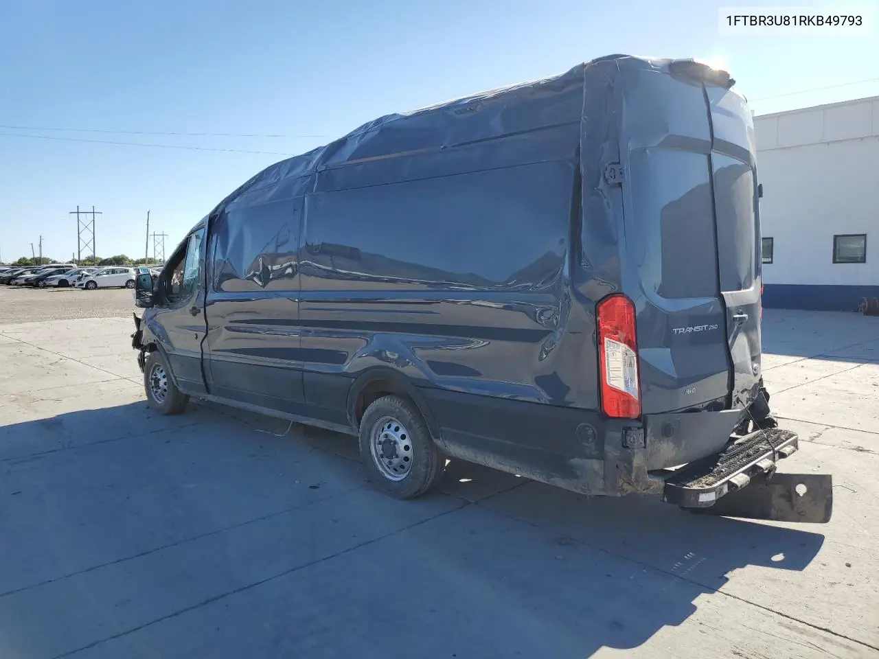 2024 Ford Transit T-250 VIN: 1FTBR3U81RKB49793 Lot: 81270885