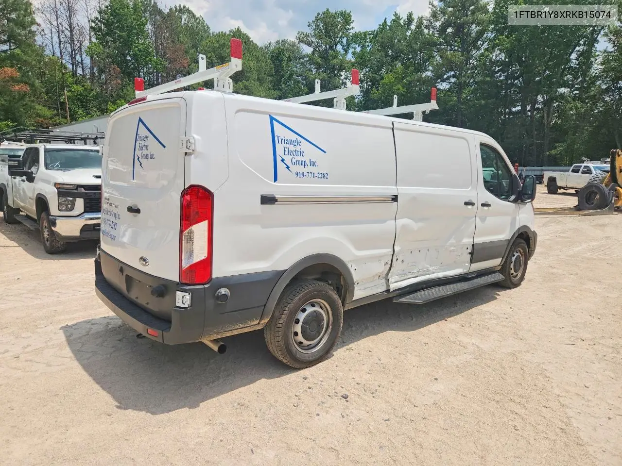 2024 Ford Transit T-250 VIN: 1FTBR1Y8XRKB15074 Lot: 85635225