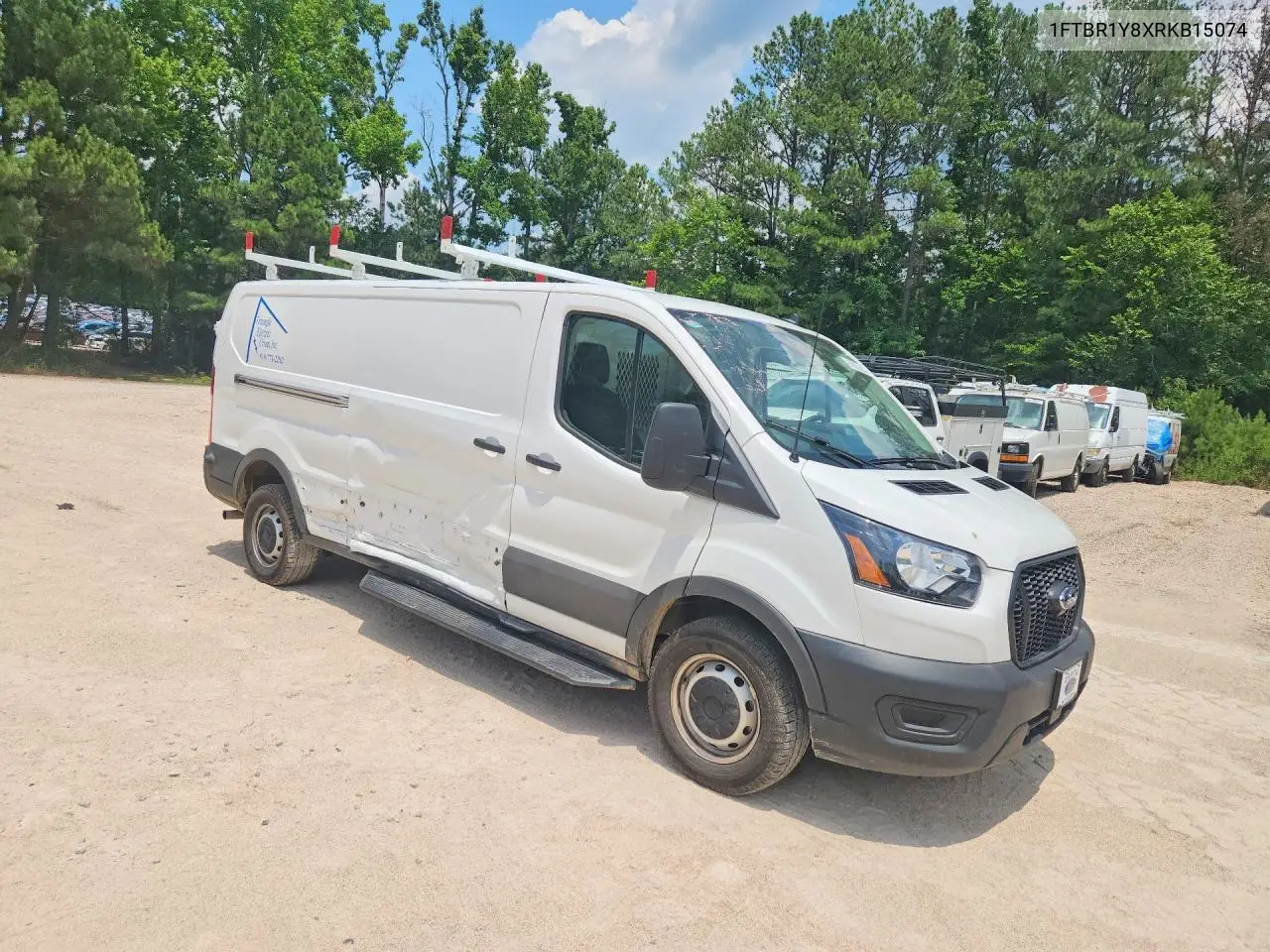 2024 Ford Transit T-250 VIN: 1FTBR1Y8XRKB15074 Lot: 85635225