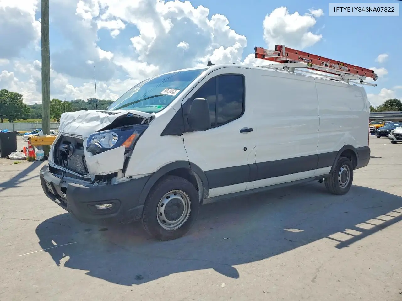 2025 Ford Transit T-150 VIN: 1FTYE1Y84SKA07822 Lot: 60172016