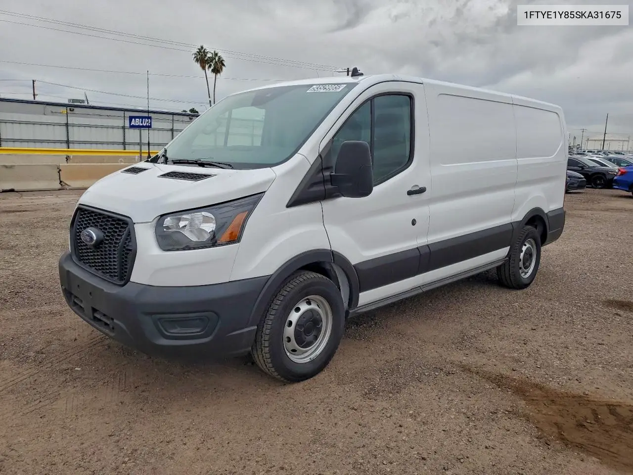 2025 Ford Transit Van VIN: 1FTYE1Y85SKA31675 Lot: 93529985