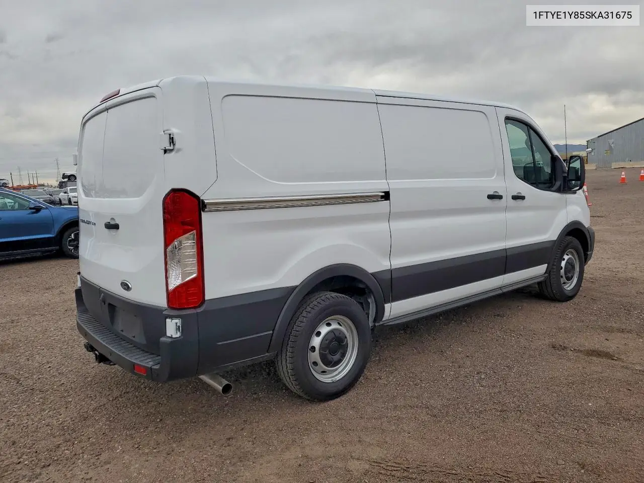 2025 Ford Transit Van VIN: 1FTYE1Y85SKA31675 Lot: 93529985