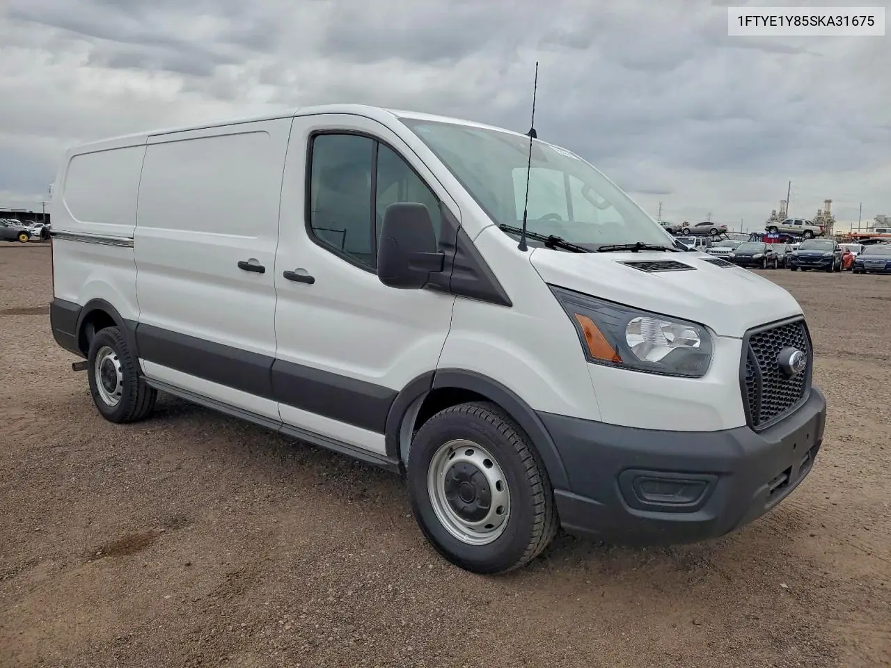 2025 Ford Transit Van VIN: 1FTYE1Y85SKA31675 Lot: 93529985