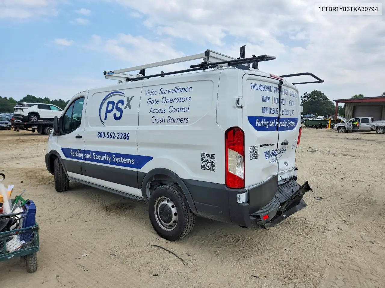 2026 Ford Transit T-250 VIN: 1FTBR1Y83TKA30794 Lot: 61349476