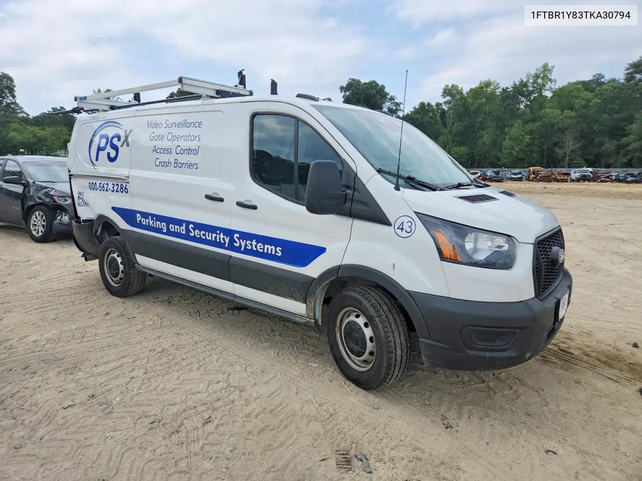 2026 Ford Transit T-250 VIN: 1FTBR1Y83TKA30794 Lot: 61349476