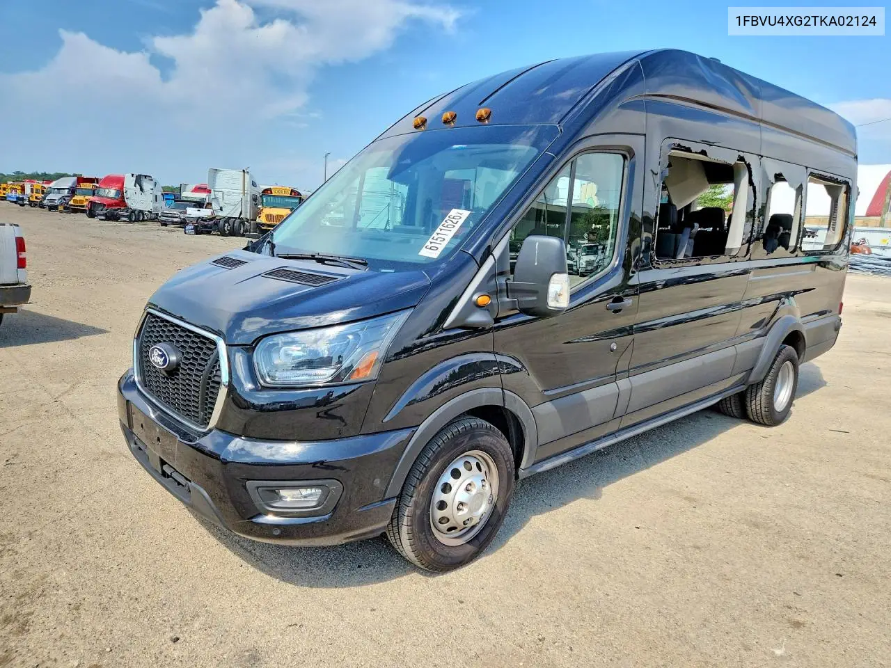 2026 Ford Transit T-350 Hd VIN: 1FBVU4XG2TKA02124 Lot: 61511626
