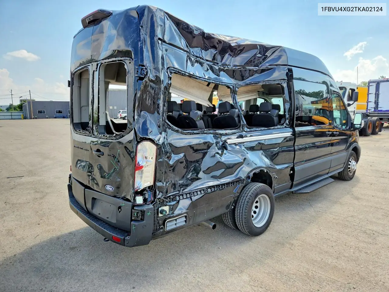 2026 Ford Transit T-350 Hd VIN: 1FBVU4XG2TKA02124 Lot: 61511626