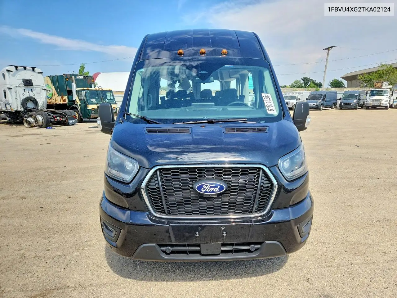 2026 Ford Transit T-350 Hd VIN: 1FBVU4XG2TKA02124 Lot: 61511626
