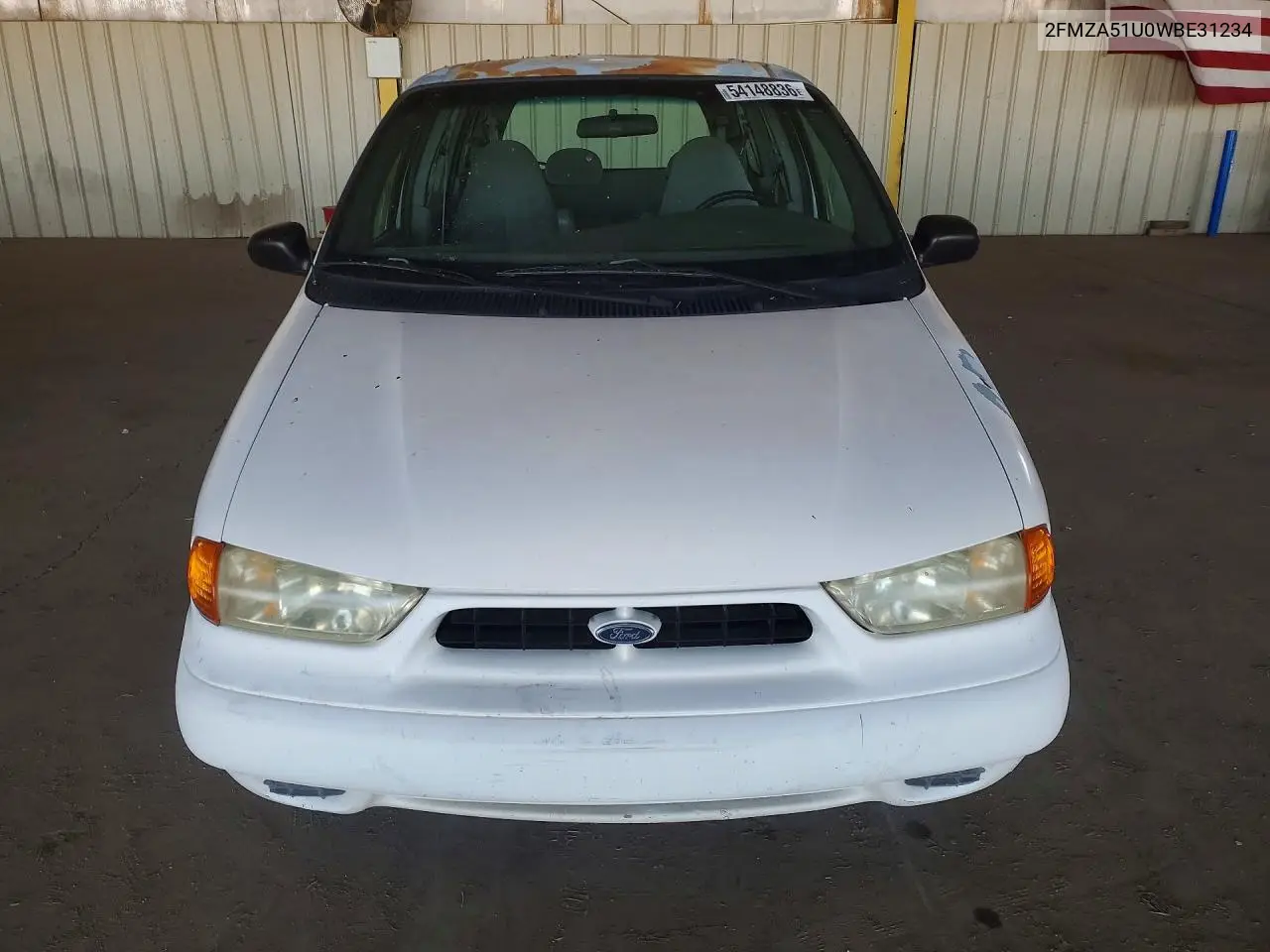 1998 Ford Windstar Wagon VIN: 2FMZA51U0WBE31234 Lot: 54148836