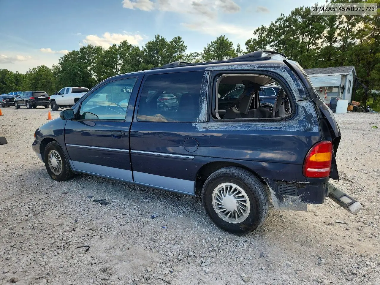 1998 Ford Windstar Wagon VIN: 2FMZA5145WBD70723 Lot: 60669436