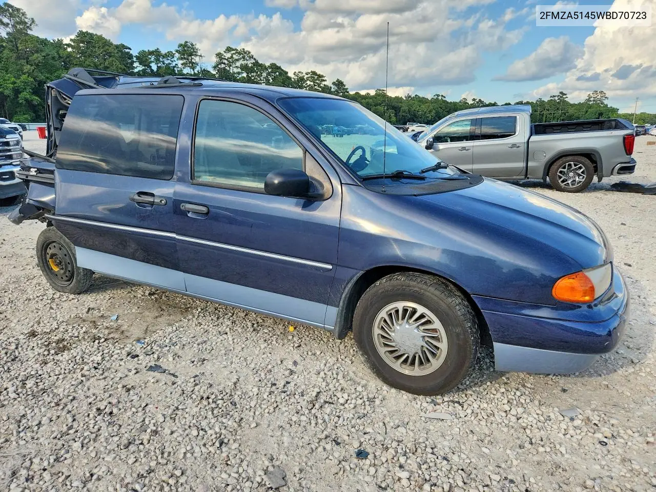 1998 Ford Windstar Wagon VIN: 2FMZA5145WBD70723 Lot: 60669436