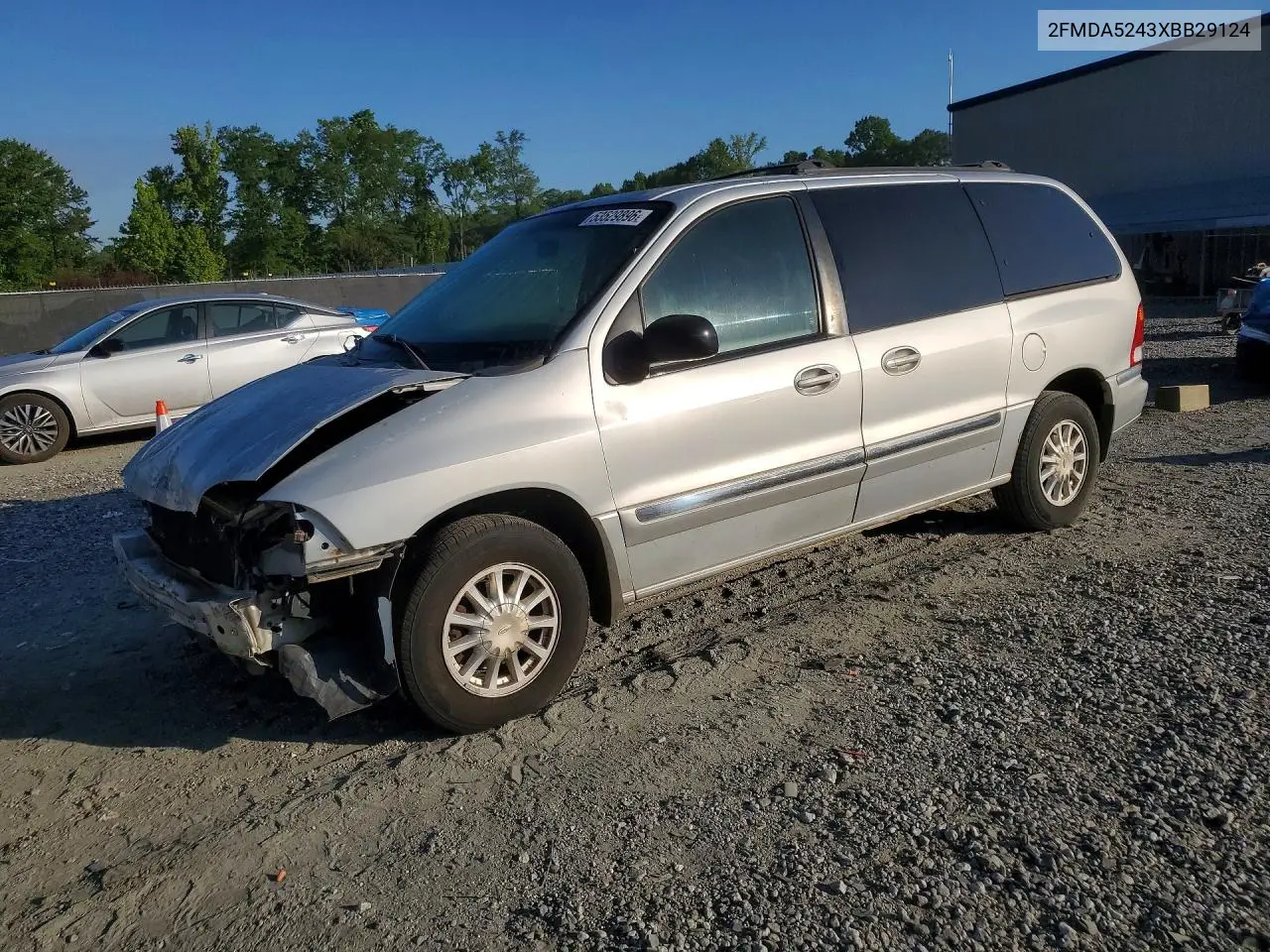 1999 Ford Windstar Se VIN: 2FMDA5243XBB29124 Lot: 53529896