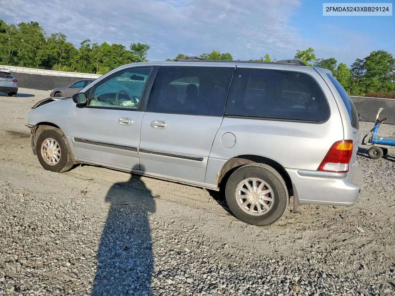 1999 Ford Windstar Se VIN: 2FMDA5243XBB29124 Lot: 53529896