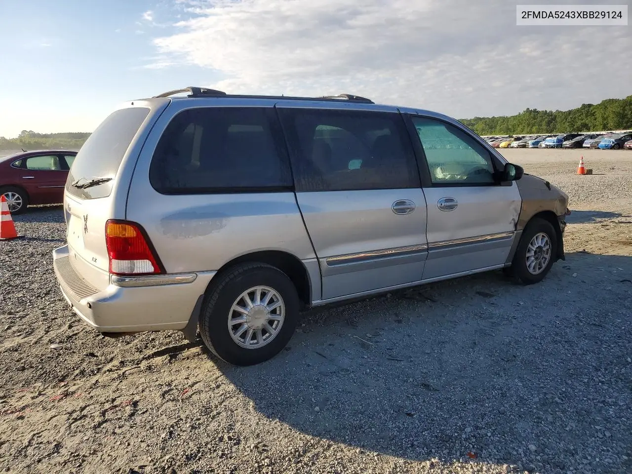 1999 Ford Windstar Se VIN: 2FMDA5243XBB29124 Lot: 53529896