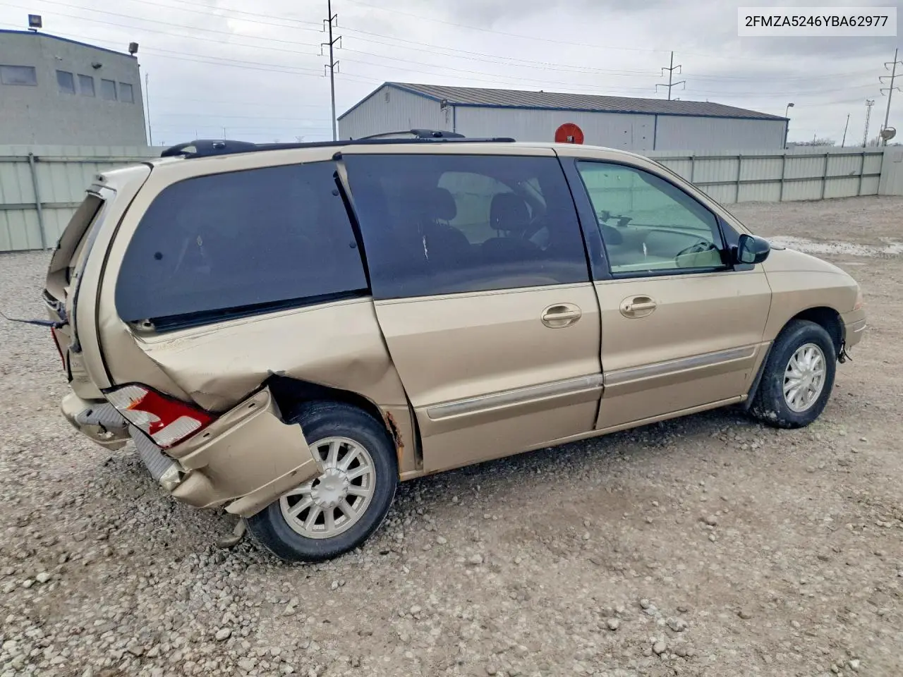 2000 Ford Windstar Se VIN: 2FMZA5246YBA62977 Lot: 41955906