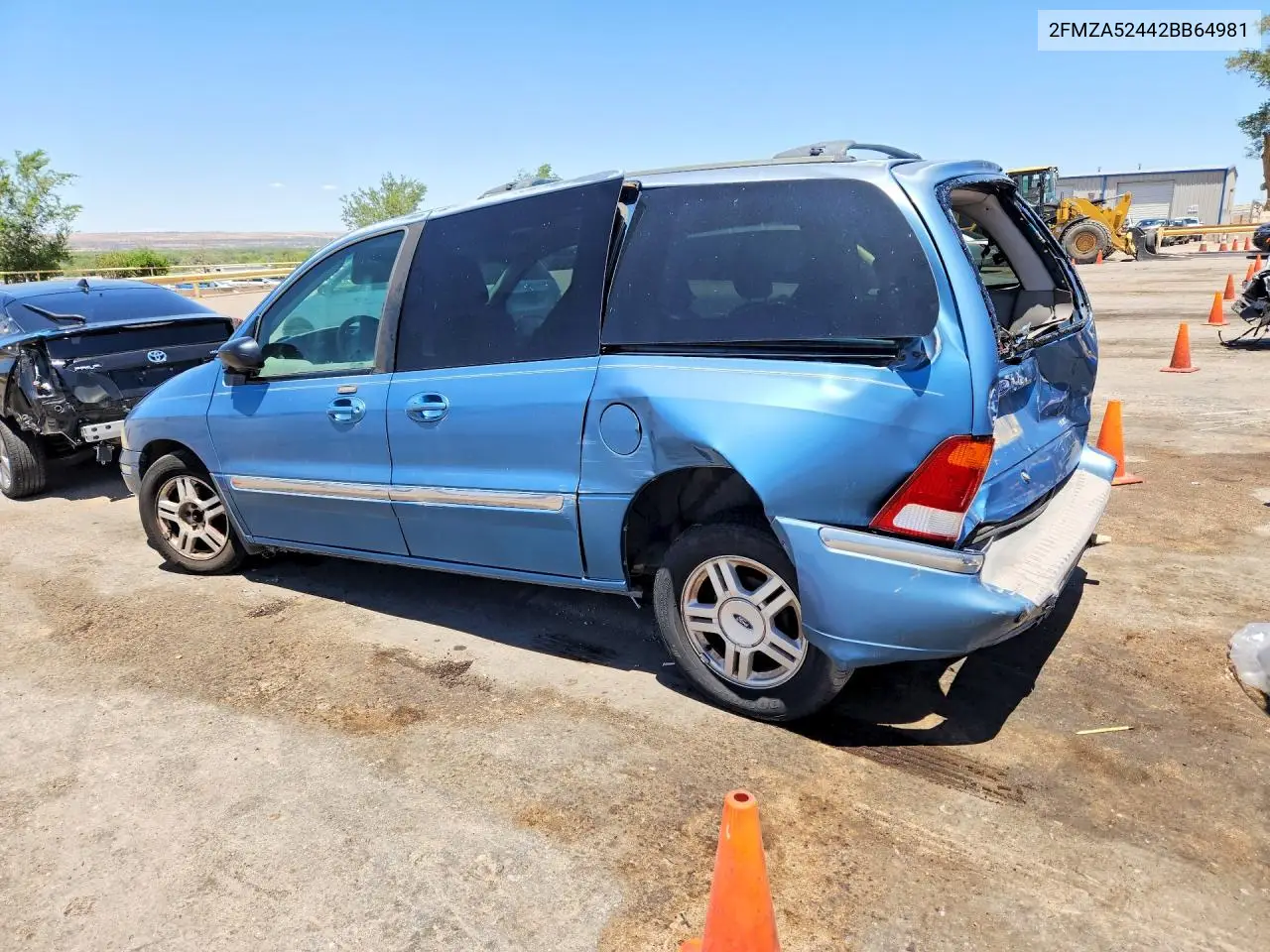 2002 Ford Windstar Se VIN: 2FMZA52442BB64981 Lot: 57394066