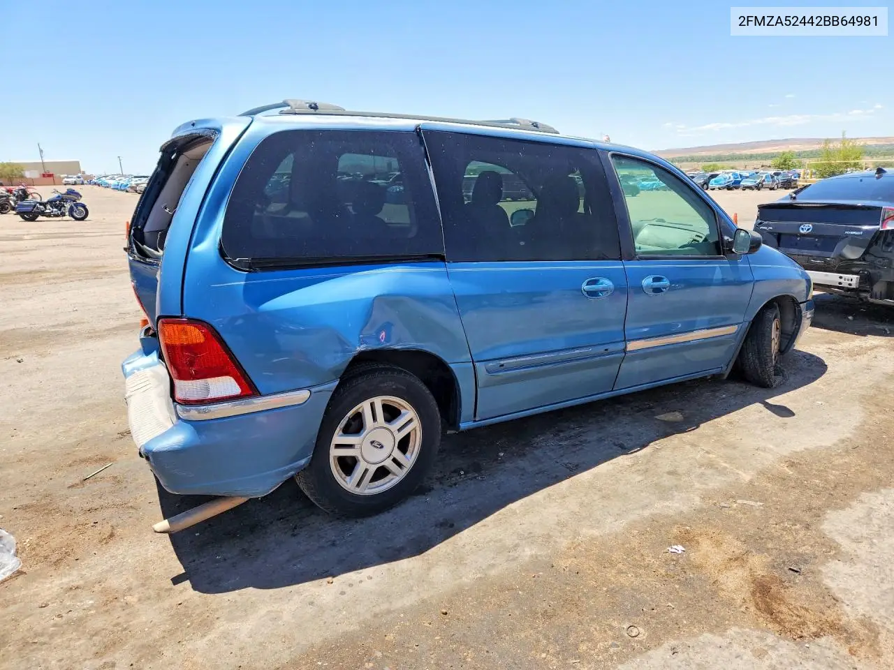 2002 Ford Windstar Se VIN: 2FMZA52442BB64981 Lot: 57394066