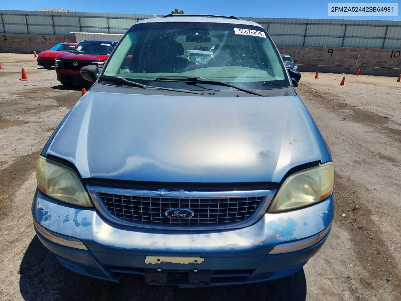 2002 Ford Windstar Se VIN: 2FMZA52442BB64981 Lot: 57394066