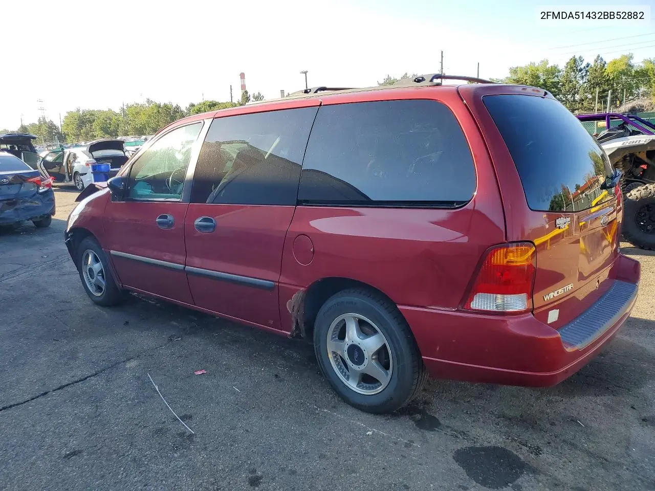 2002 Ford Windstar Lx VIN: 2FMDA51432BB52882 Lot: 59186246