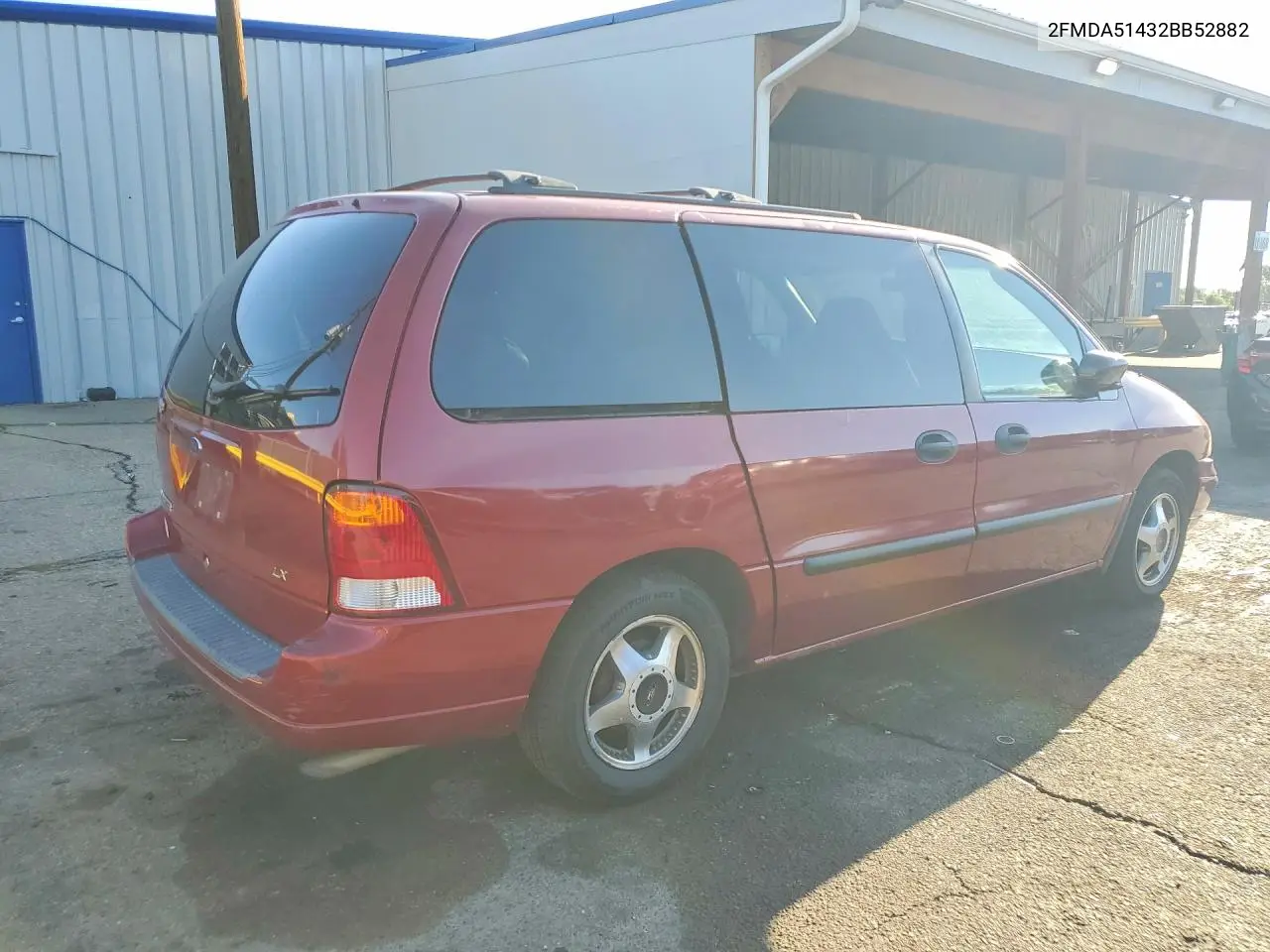 2002 Ford Windstar Lx VIN: 2FMDA51432BB52882 Lot: 59186246