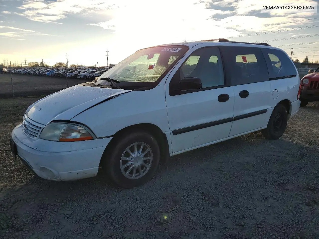 2002 Ford Windstar Lx VIN: 2FMZA514X2BB26625 Lot: 59689556