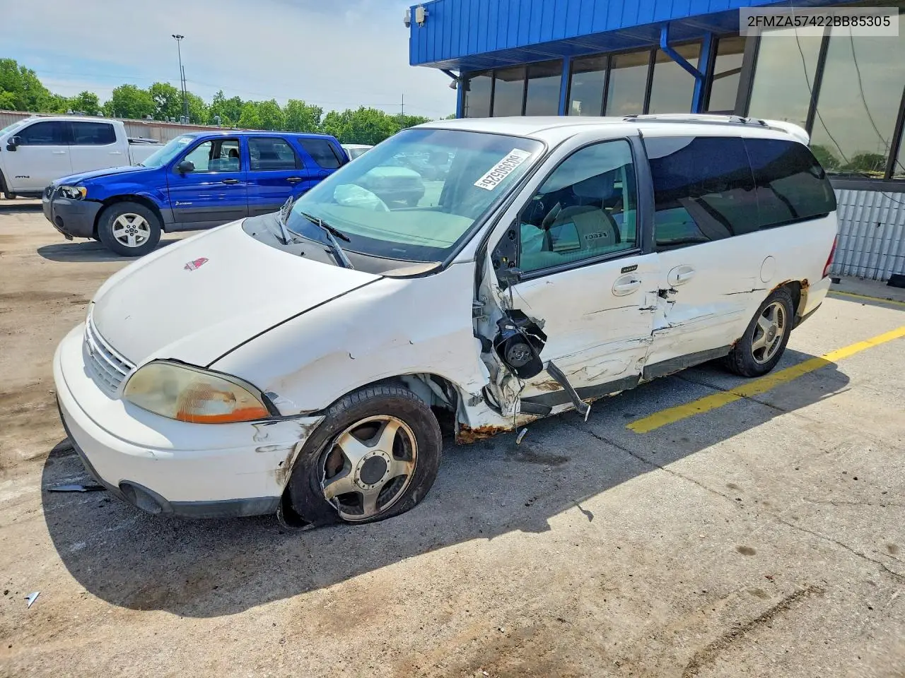 2002 Ford Windstar Sport VIN: 2FMZA57422BB85305 Lot: 60390526