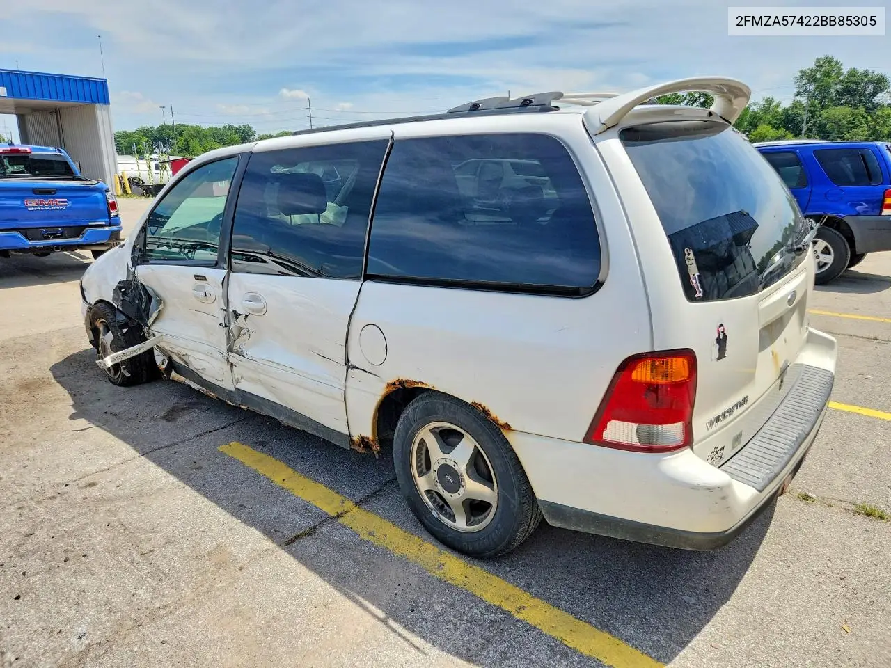 2002 Ford Windstar Sport VIN: 2FMZA57422BB85305 Lot: 60390526