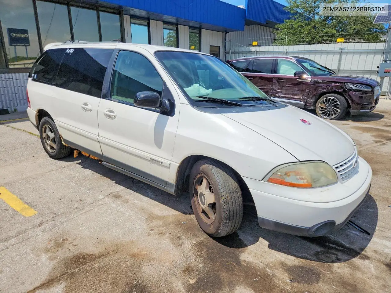 2002 Ford Windstar Sport VIN: 2FMZA57422BB85305 Lot: 60390526
