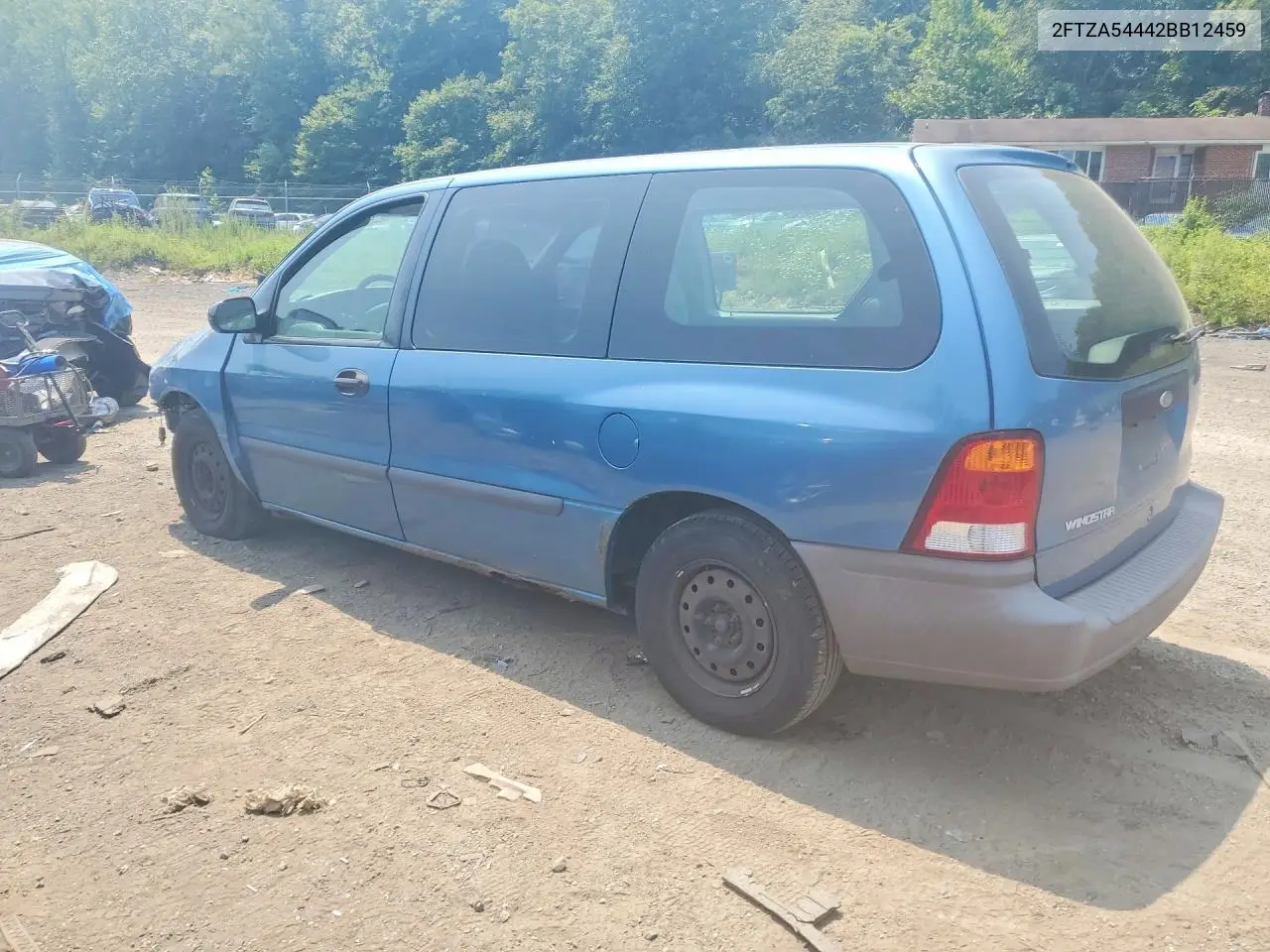 2002 Ford Windstar VIN: 2FTZA54442BB12459 Lot: 60920736
