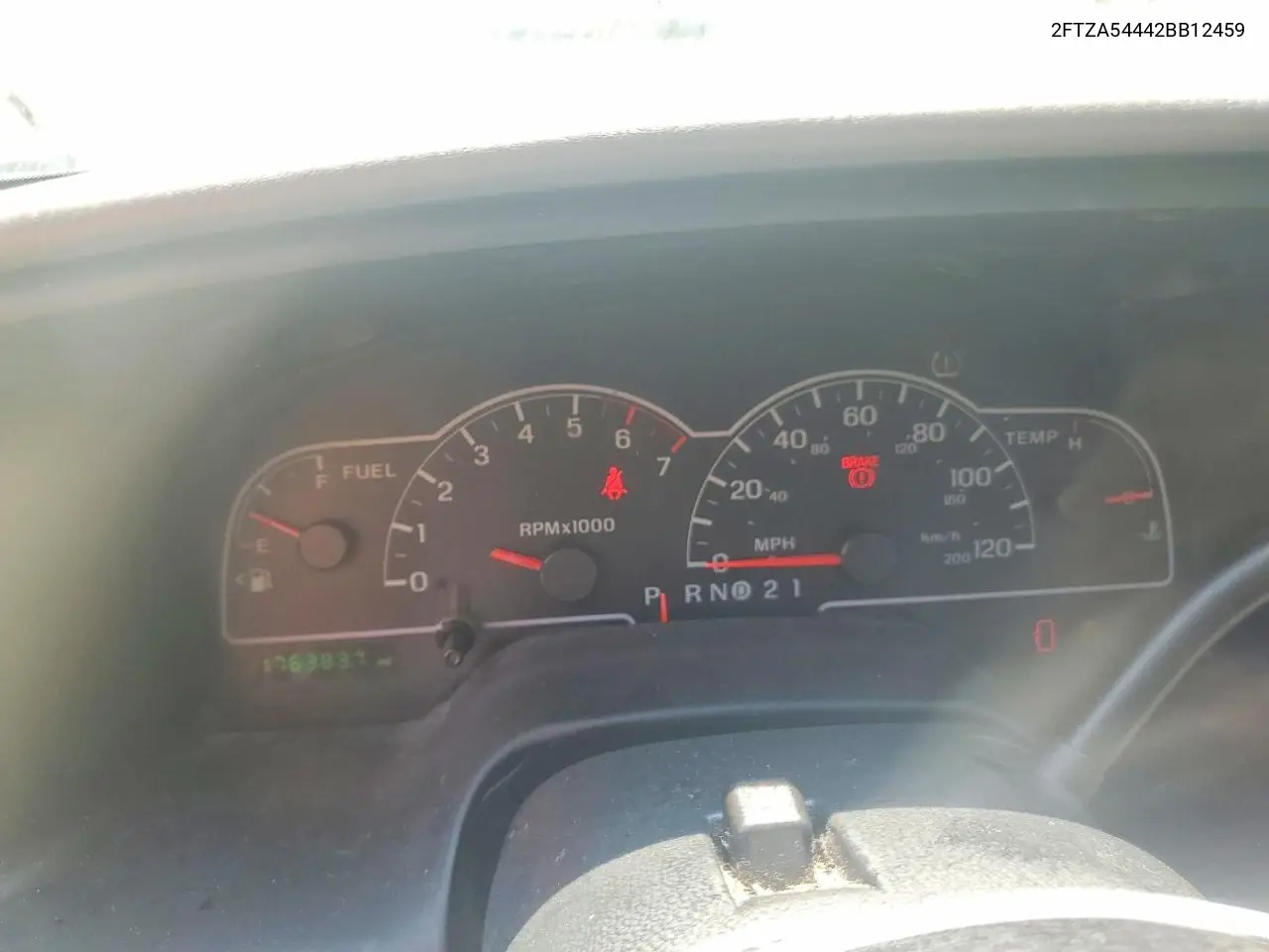 2002 Ford Windstar VIN: 2FTZA54442BB12459 Lot: 60920736