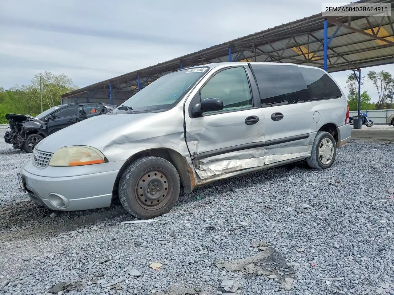 2003 Ford Windstar Wagon VIN: 2FMZA50403BA64915 Lot: 48651166