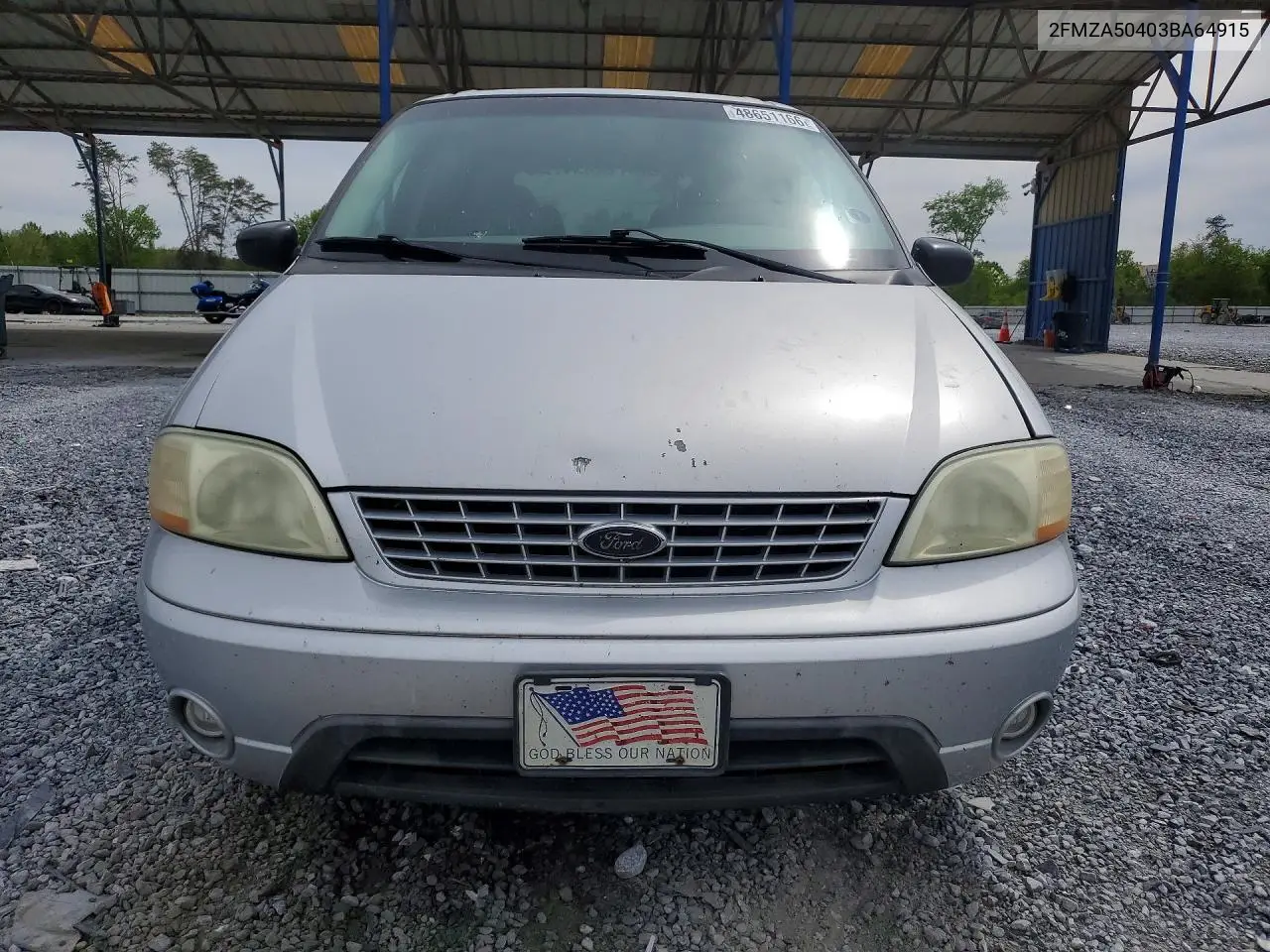 2003 Ford Windstar Wagon VIN: 2FMZA50403BA64915 Lot: 48651166