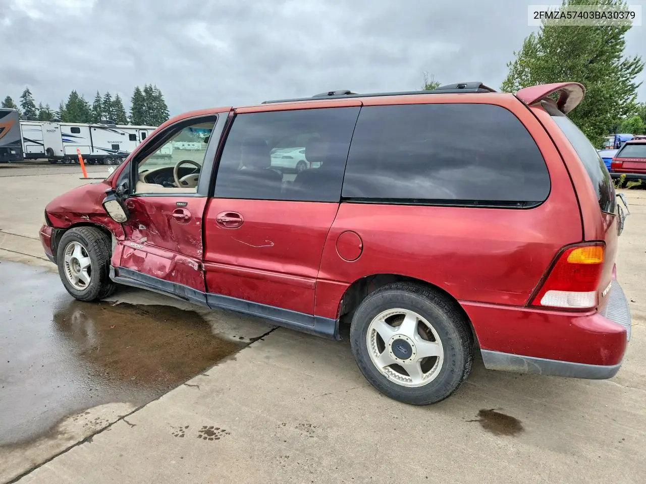 2003 Ford Windstar Sport VIN: 2FMZA57403BA30379 Lot: 58614286
