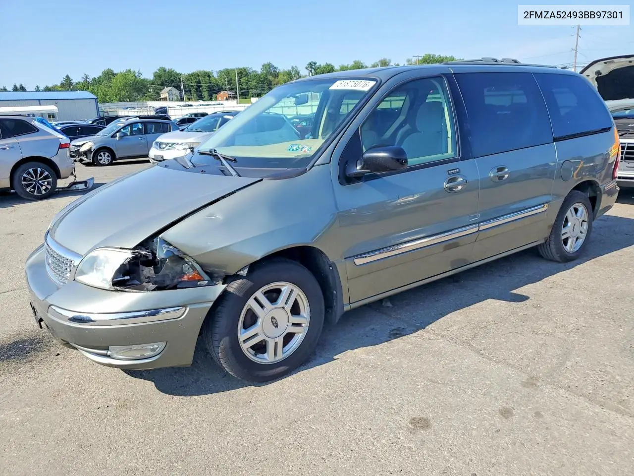 2003 Ford Windstar Se VIN: 2FMZA52493BB97301 Lot: 61875076