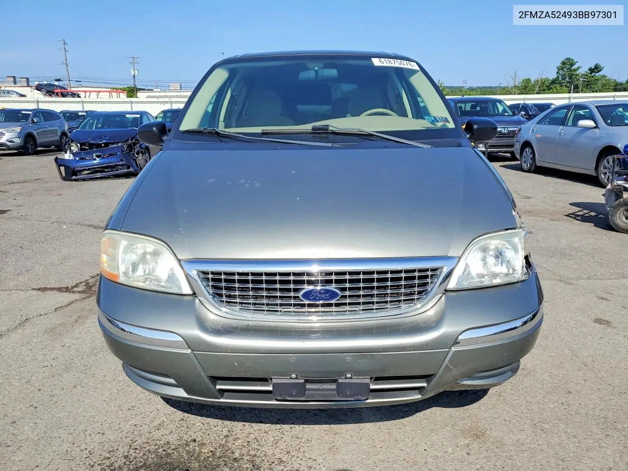 2003 Ford Windstar Se VIN: 2FMZA52493BB97301 Lot: 61875076