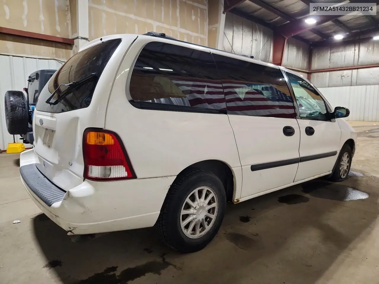 2002 Ford Windstar Lx VIN: 2FMZA51432BB21234 Lot: 61736546