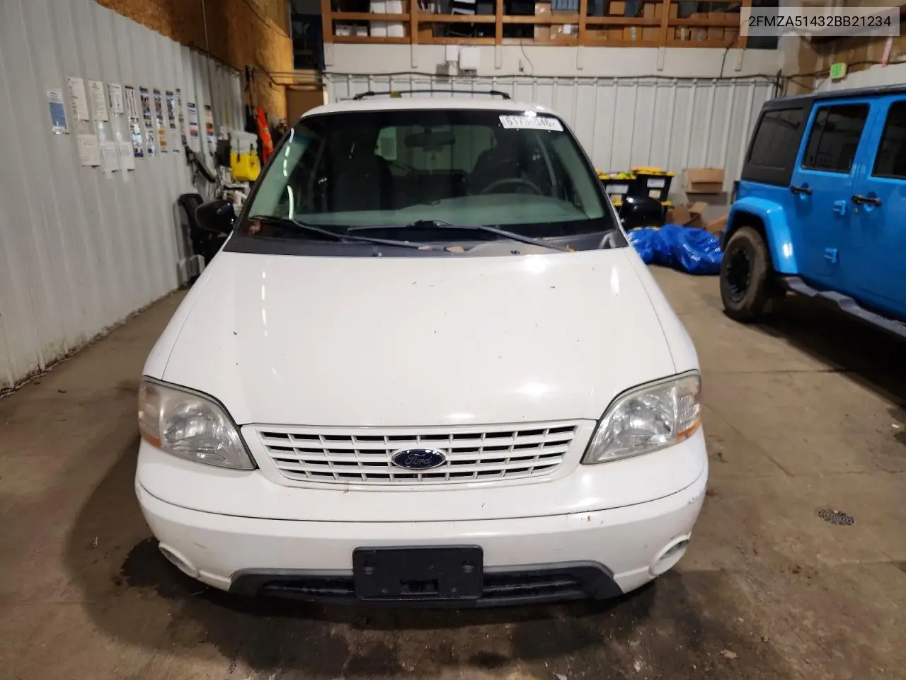 2002 Ford Windstar Lx VIN: 2FMZA51432BB21234 Lot: 61736546