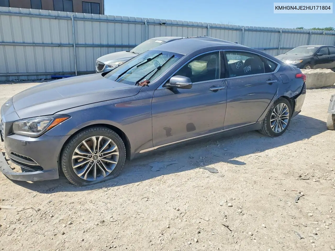 2017 Genesis G80 3.8 VIN: KMHGN4JE2HU171804 Lot: 51809966